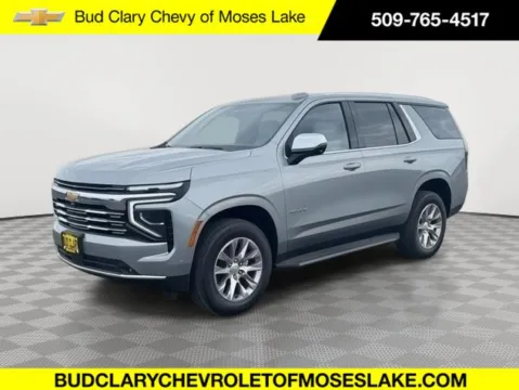 Gray 2025 Chevrolet Tahoe Premier for sale in Moses Lake, WA