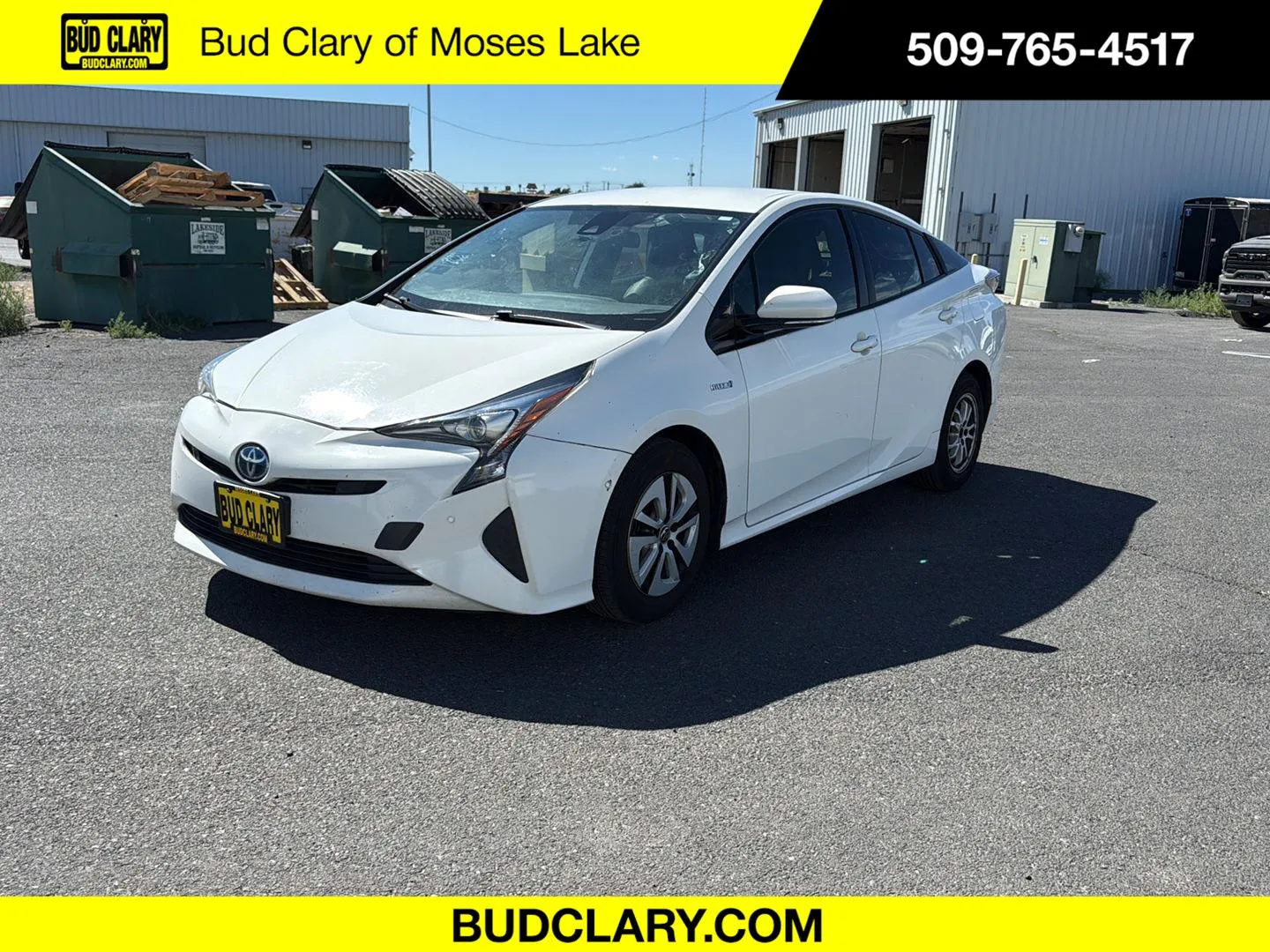 White 2018 Toyota Prius Two for sale in Moses Lake, WA