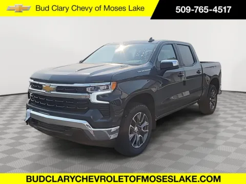 Gray 2025 Chevrolet Silverado 1500 LT for sale in Moses Lake, WA