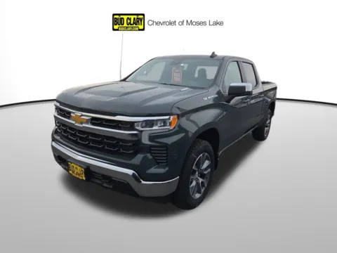 Gray 2025 Chevrolet Silverado 1500 LT for sale in Moses Lake, WA