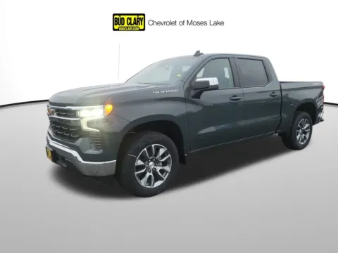 Gray 2025 Chevrolet Silverado 1500 LT for sale in Moses Lake, WA