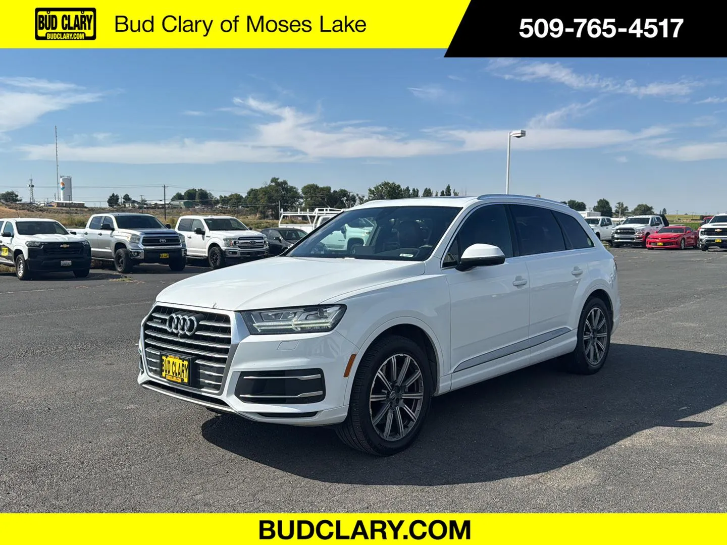 White 2017 Audi Q7 Premium Plus for sale in Moses Lake, WA