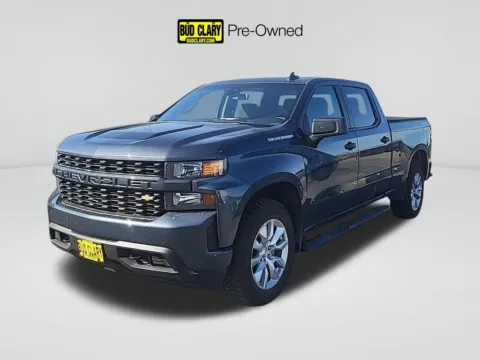 Gray 2021 Chevrolet Silverado 1500 Custom for sale in Moses Lake, WA