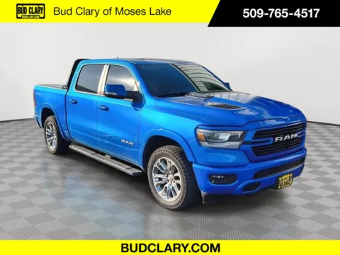 Blue 2022 Ram 1500 Laramie for sale in Moses Lake, WA