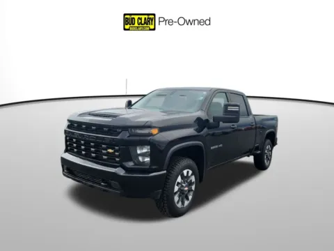 Black 2021 Chevrolet Silverado 2500HD Custom for sale in Moses Lake, WA