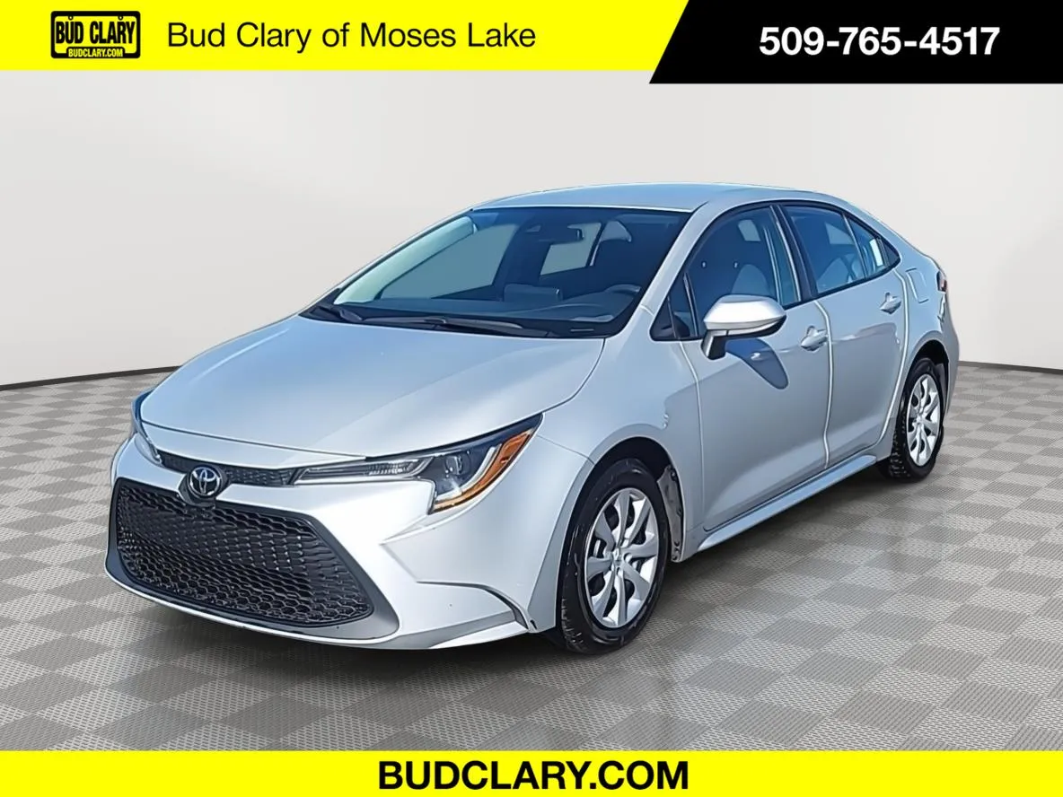 Silver 2022 Toyota Corolla LE for sale in Moses Lake, WA