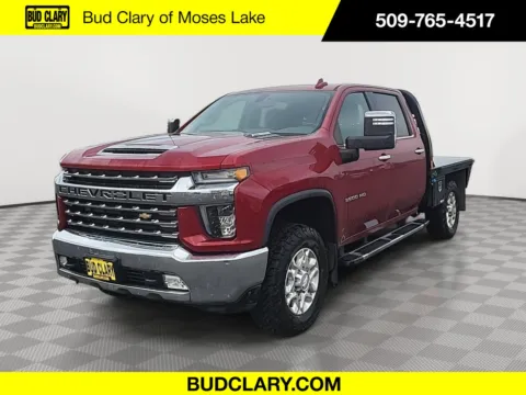 Red 2020 Chevrolet Silverado 3500HD LTZ for sale in Moses Lake, WA