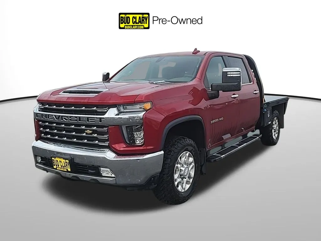 Red 2020 Chevrolet Silverado 3500HD LTZ for sale in Moses Lake, WA