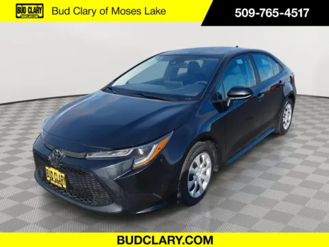 Black 2021 Toyota Corolla LE for sale in Moses Lake, WA