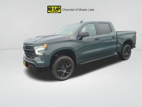 Gray 2025 Chevrolet Silverado 1500 LT Trail Boss for sale in Moses Lake, WA