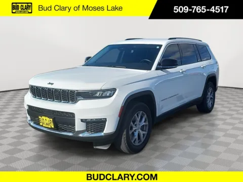 White 2021 Jeep Grand Cherokee L Limited for sale in Moses Lake, WA