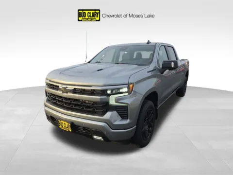 Gray 2025 Chevrolet Silverado 1500 RST for sale in Moses Lake, WA