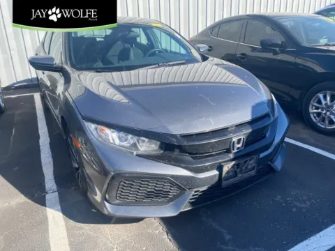 Blue 2017 Honda Civic Hatchback LX for sale in Kansas City, MO