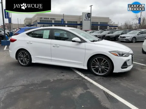 White 2018 Hyundai Elantra Sport for sale in Kansas City, MO