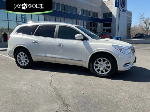 White 2015 Buick Enclave Premium for sale in Kansas City, MO