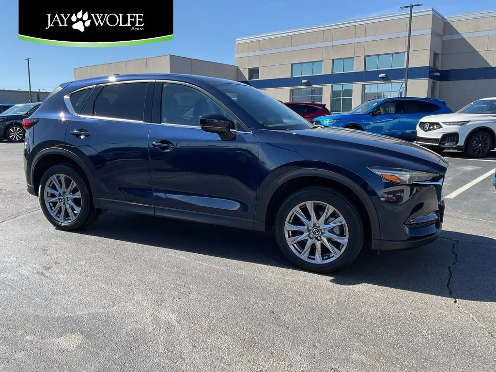 Blue 2021 Mazda CX-5 Grand Touring Reserve for sale in Kansas City, MO