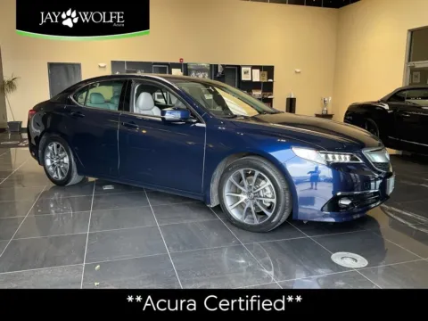 Blue 2017 Acura TLX V6 w/Advance Pkg for sale in Kansas City, MO