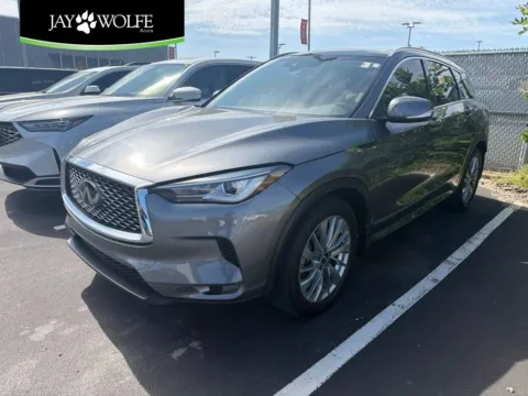 Gray 2023 INFINITI QX50 LUXE for sale in Kansas City, MO