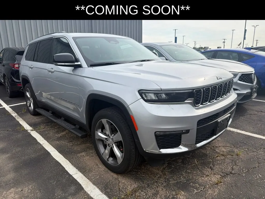 Silver 2021 Jeep Grand Cherokee L Limited for sale in Kansas City, MO