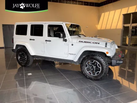 White 2014 Jeep Wrangler Unlimited Rubicon X for sale in Kansas City, MO