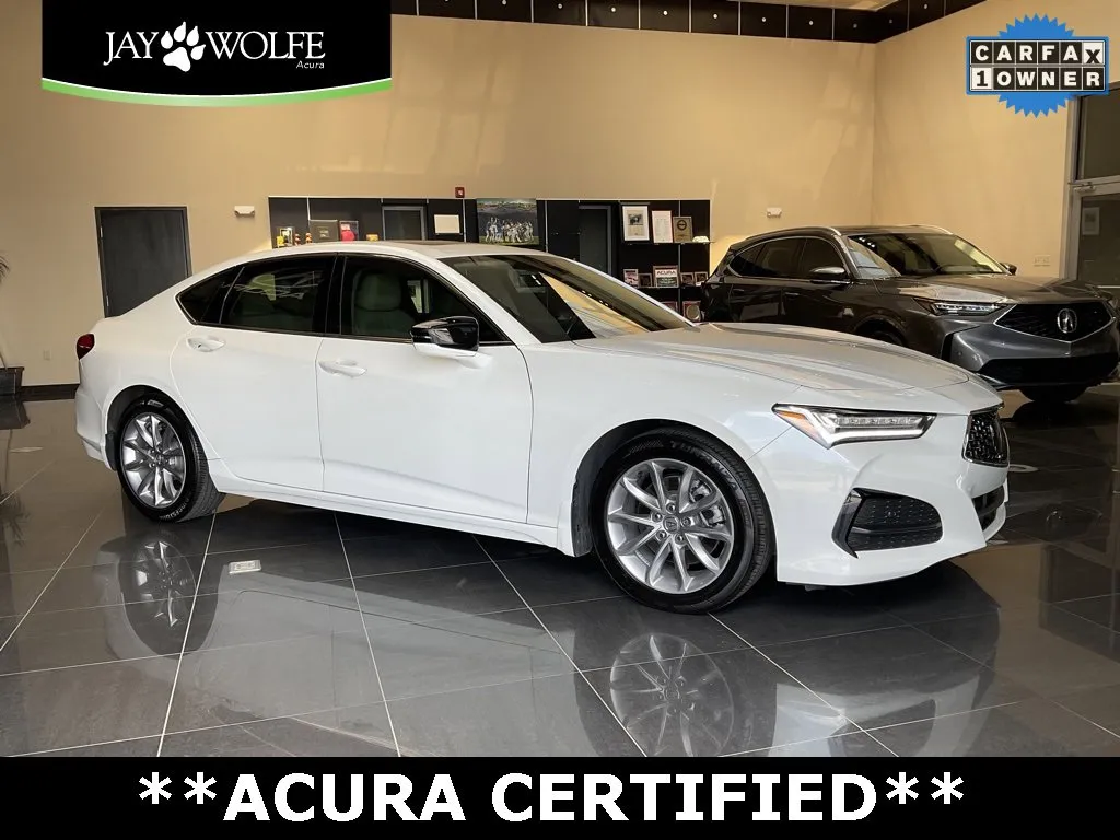White 2022 Acura TLX for sale in Kansas City, MO