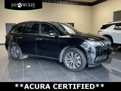 Black 2016 Acura MDX w/Tech/AcuraWatch Plus for sale in Kansas City, MO