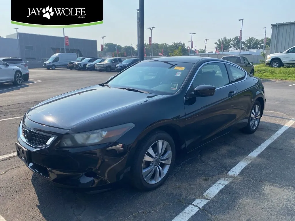 Black 2009 Honda Accord Cpe EX-L for sale in Kansas City, MO