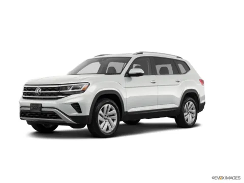 White 2021 Volkswagen Atlas 3.6L V6 SEL for sale in Kansas City, MO