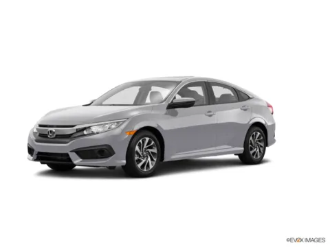Silver 2017 Honda Civic Sedan EX for sale in Kansas City, MO