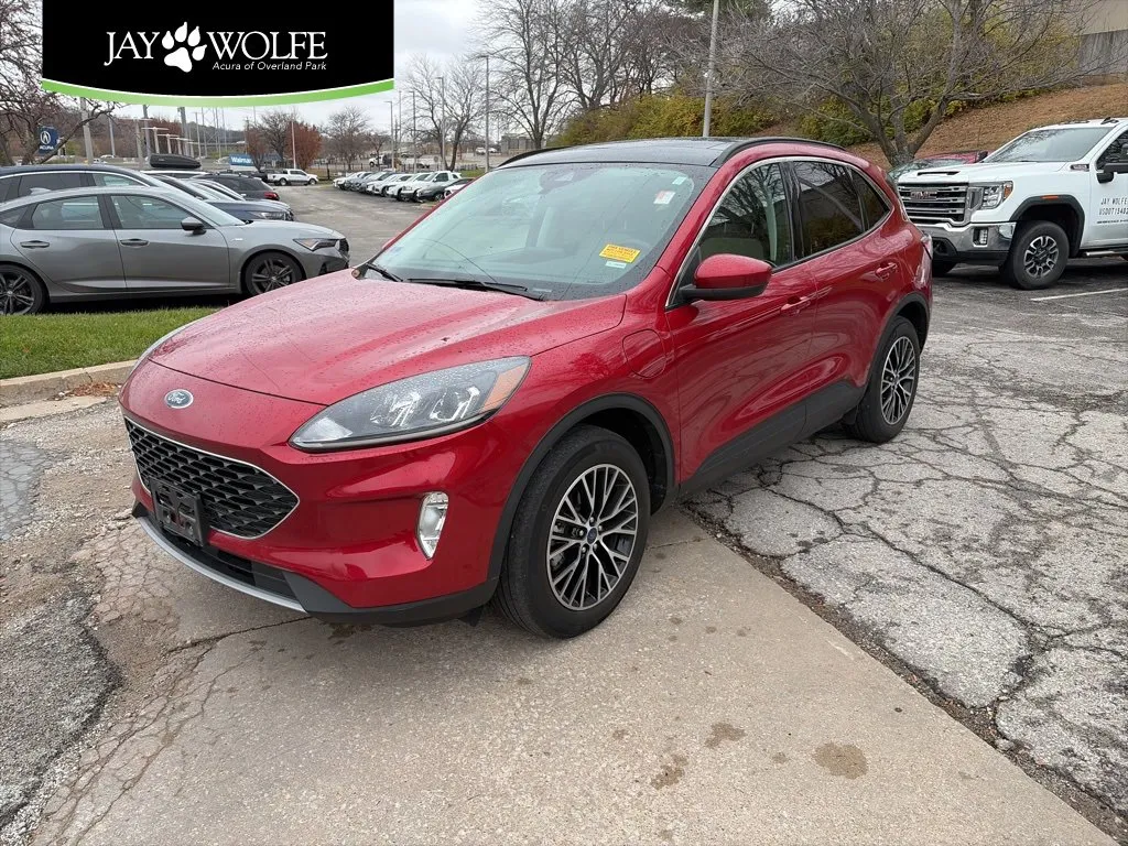 Red 2022 Ford Escape SEL Plug-In Hybrid for sale in Overland Park, KS
