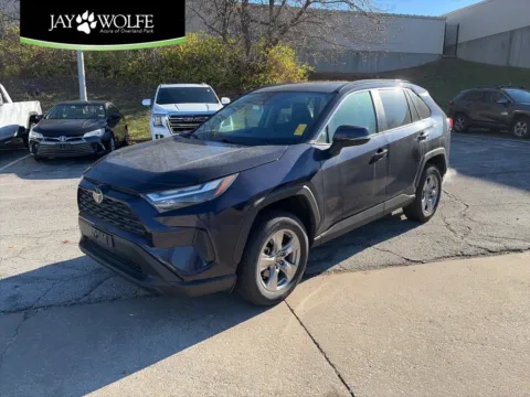 Blue 2024 Toyota RAV4 XLE for sale in Overland Park, KS