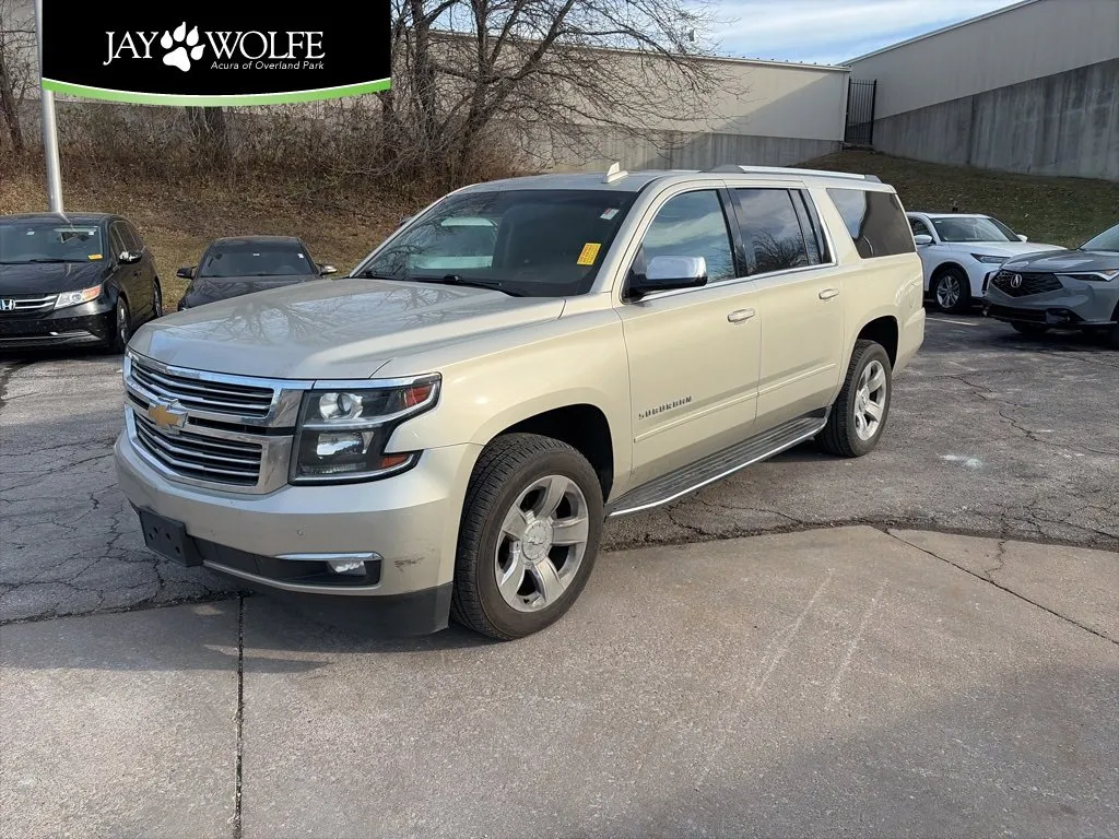 Silver 2017 Chevrolet Suburban Premier for sale in Overland Park, KS