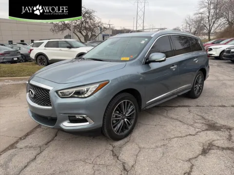 Blue 2019 INFINITI QX60 LUXE for sale in Overland Park, KS