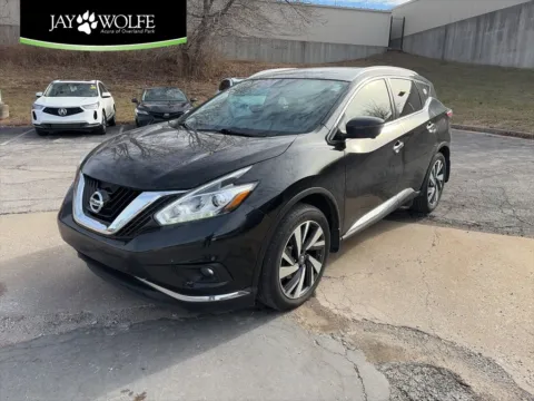 Black 2017 Nissan Murano Platinum for sale in Overland Park, KS