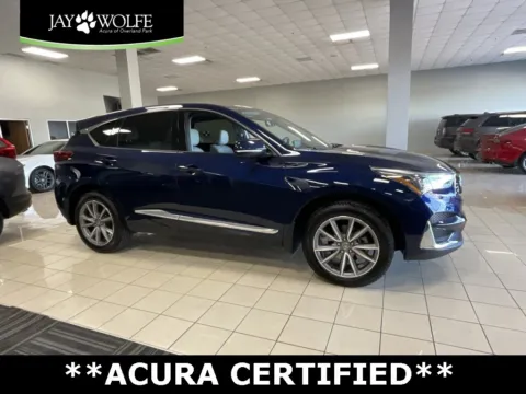 Blue 2021 Acura RDX w/Technology Package for sale in Overland Park, KS