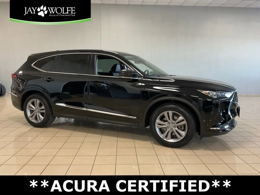 Black 2023 Acura MDX 3.5L for sale in Overland Park, KS