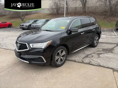 Black 2018 Acura MDX 3.5L for sale in Overland Park, KS