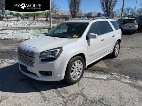 White 2016 GMC Acadia Denali for sale in Overland Park, KS