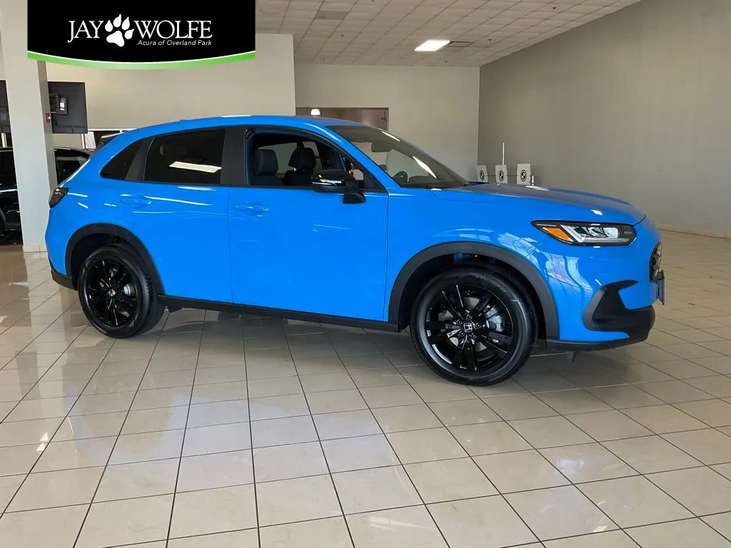 Blue 2026 Honda HR-V Sport for sale in Overland Park, KS