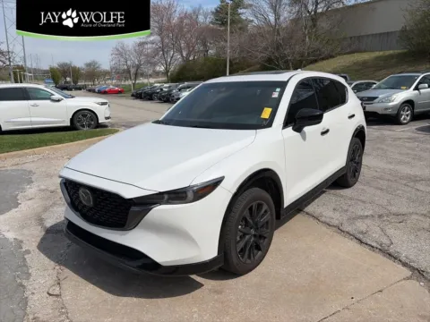 White 2024 Mazda CX-5 2.5 Carbon Turbo for sale in Overland Park, KS