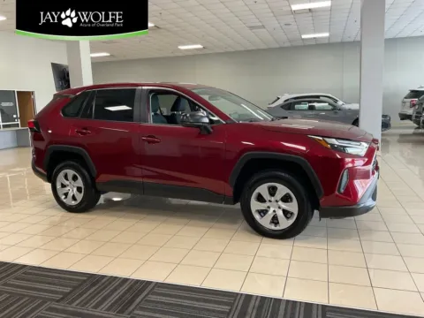 Red 2025 Toyota RAV4 LE for sale in Overland Park, KS