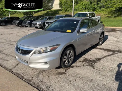 Silver 2012 Honda Accord Cpe LX-S for sale in Overland Park, KS