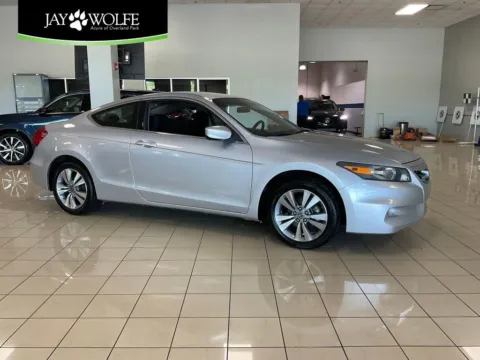 Silver 2012 Honda Accord Cpe LX-S for sale in Overland Park, KS