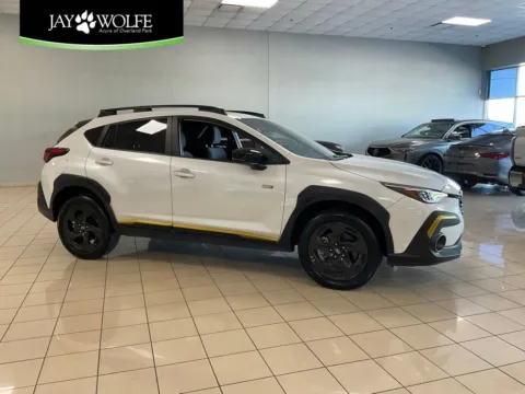 White 2024 Subaru Crosstrek Sport for sale in Overland Park, KS