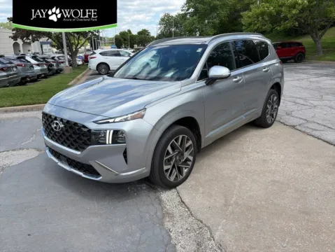 Silver 2023 Hyundai Santa Fe Calligraphy for sale in Overland Park, KS