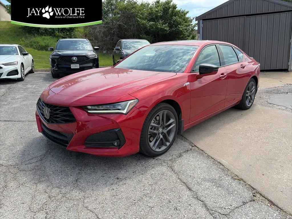Red 2025 Acura TLX w/A-Spec Package for sale in Overland Park, KS