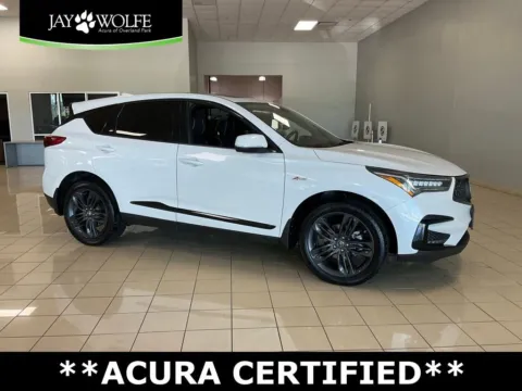 White 2021 Acura RDX w/A-Spec Package for sale in Overland Park, KS