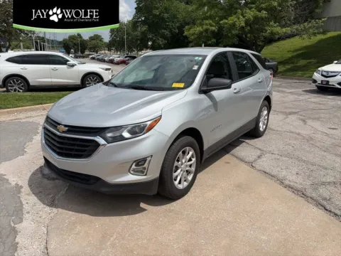 Silver 2021 Chevrolet Equinox LS for sale in Overland Park, KS