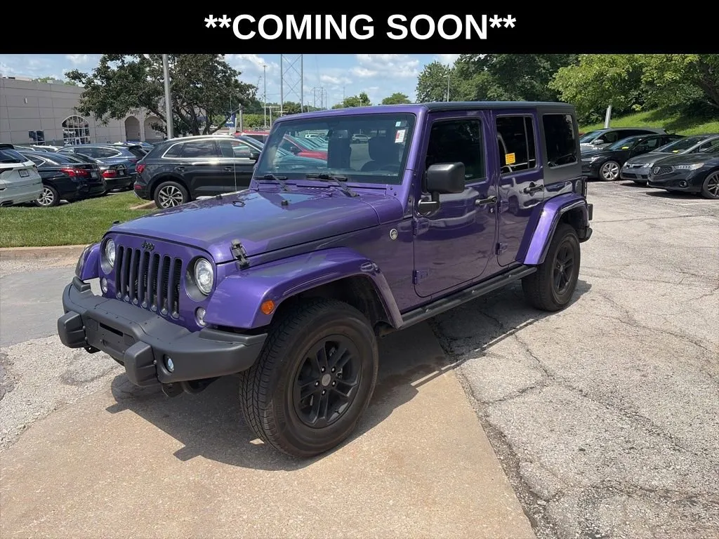 Purple 2017 Jeep Wrangler Unlimited Winter for sale in Overland Park, KS