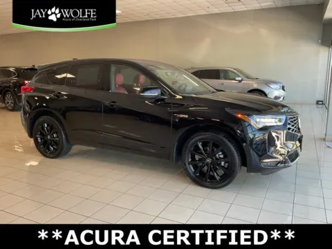 Black 2025 Acura RDX w/A-Spec Advance Package for sale in Overland Park, KS